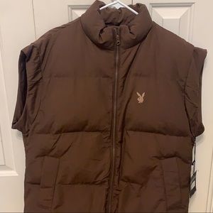 Playboy vest brown